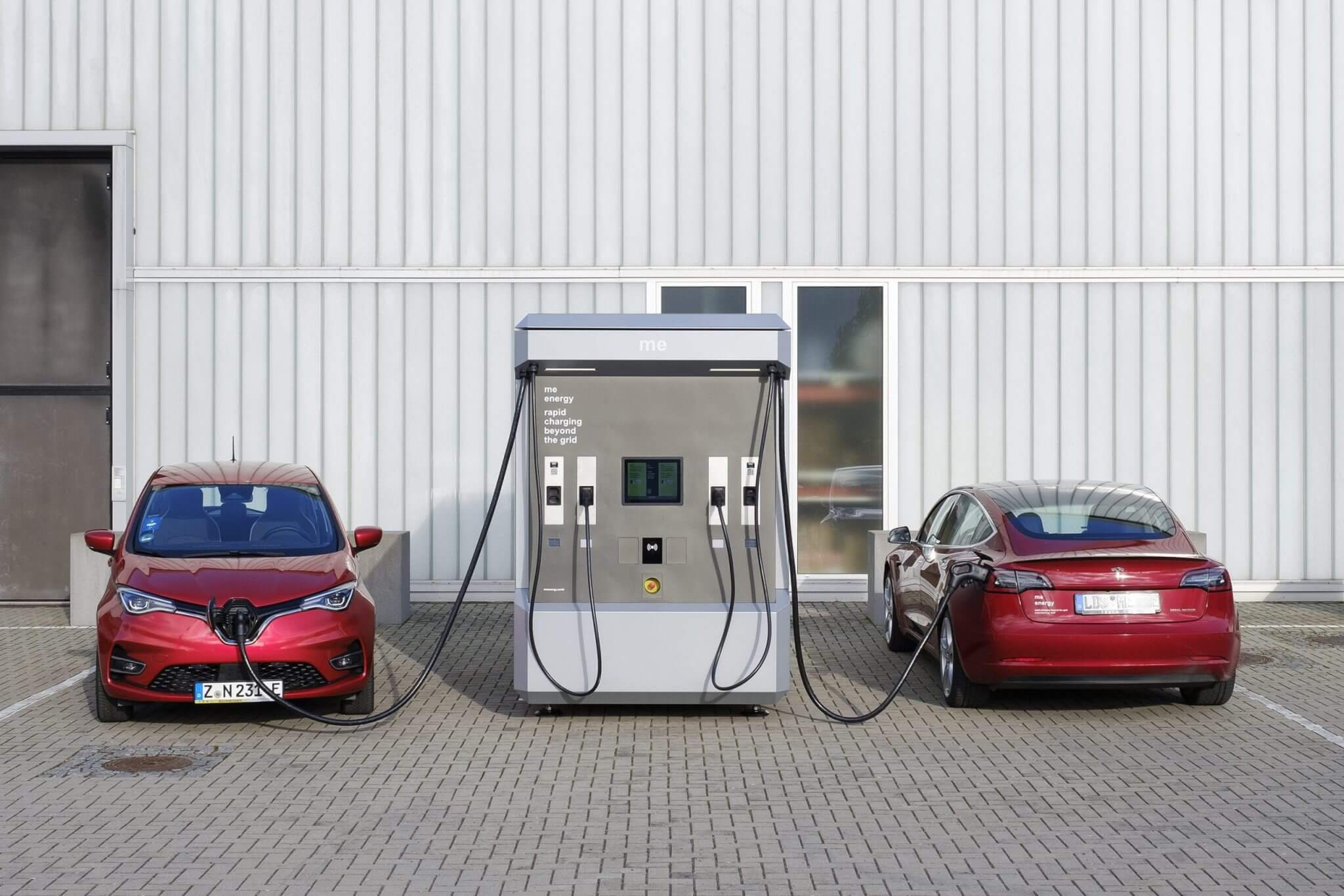 Mobile Schnellladestation von me energy - me energy Rapid Charger 150