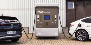 Enables rapid-charging at any location - me energy Rapid Charger 150